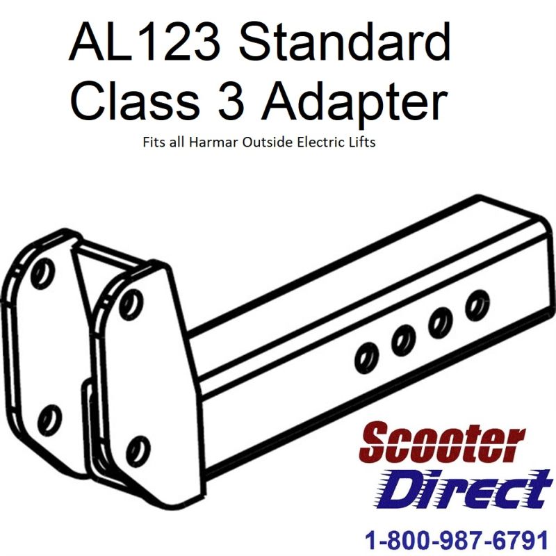 Class III Adapter 2 x 2 inch