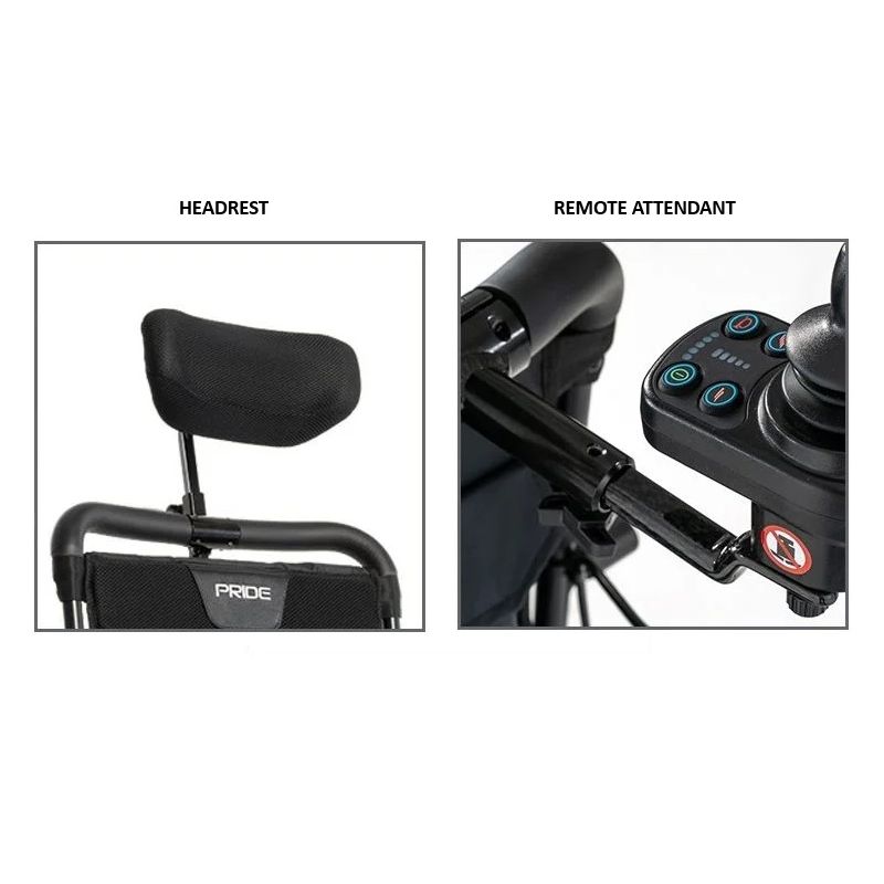 Jazzy Carbon Headrest