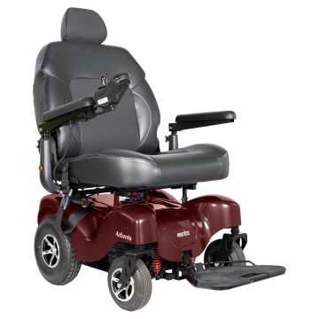 Merits P710 Heavy Duty RWD Powerbase Wheelchair