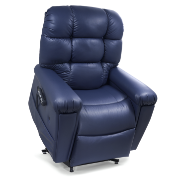 PR519-SME, Golden Cloud Supreme with Twilight Small Medium Power Lift Recliner