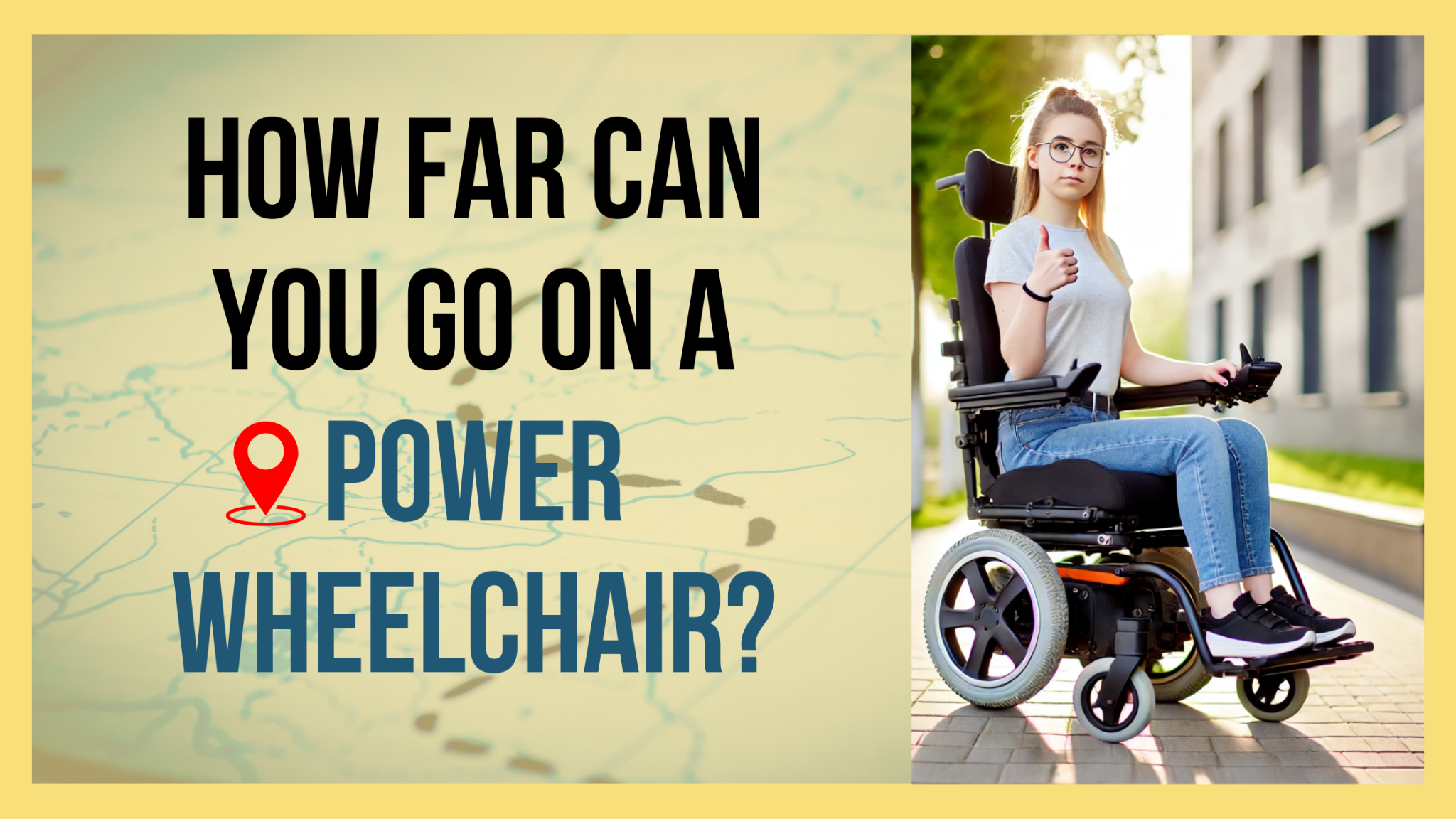 Travel On Power Wheelchair