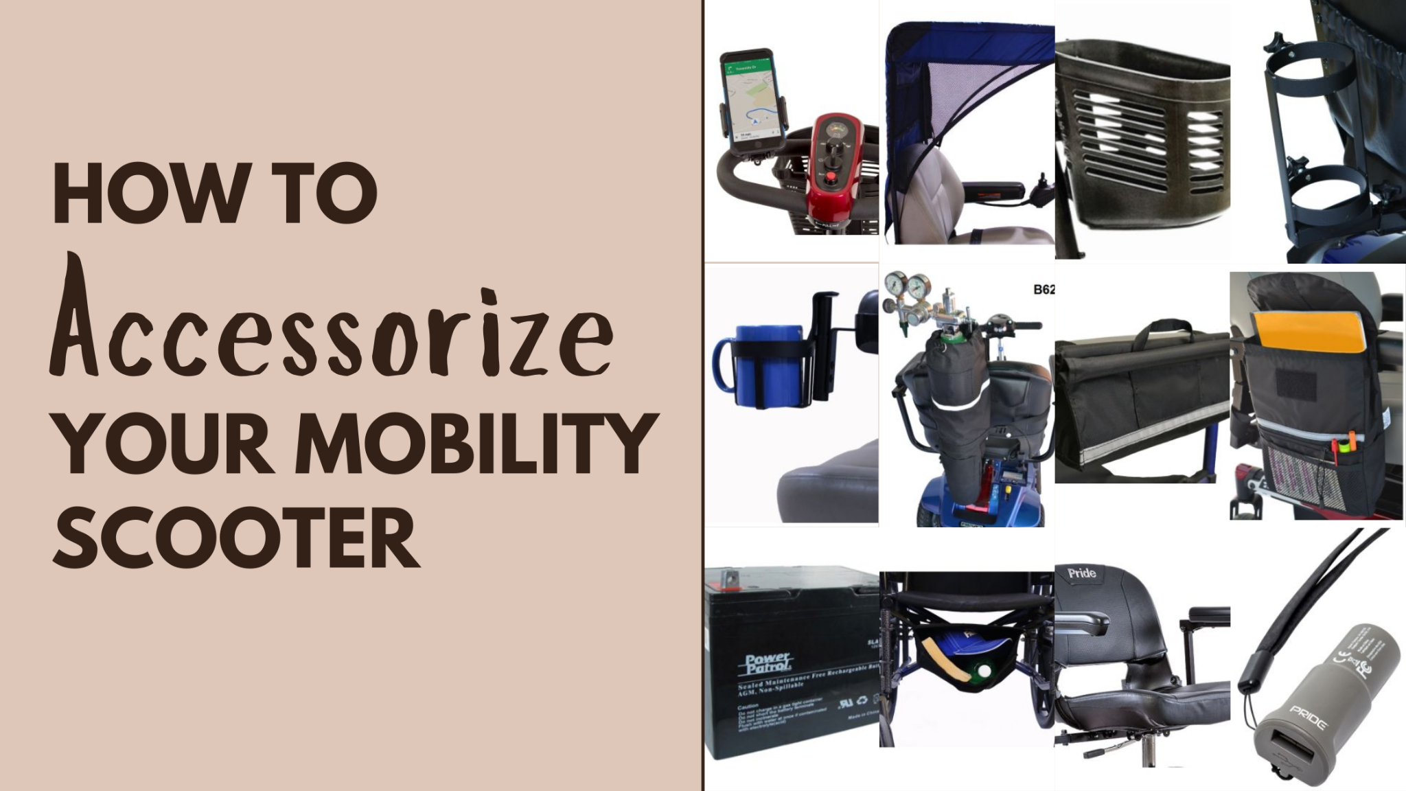 Mobility Scooter Accessories